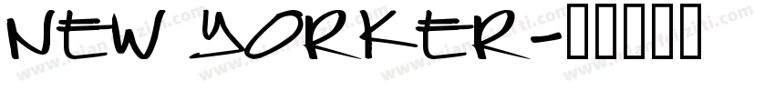 New Yorker字体转换